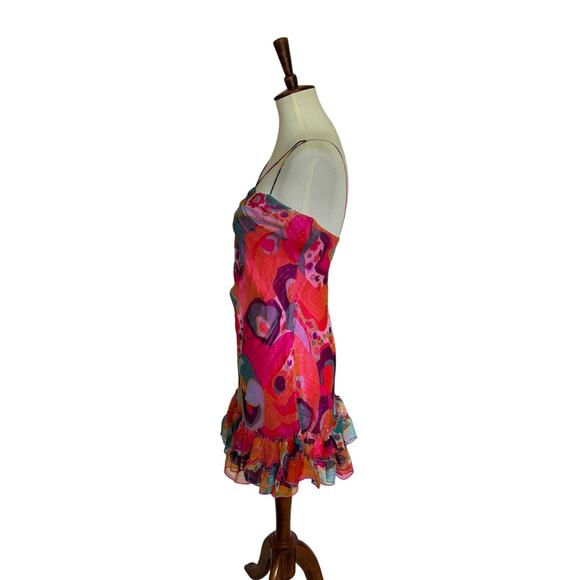 Ginger and Java Confetti Silk Mini Dress - Picture 3 of 5